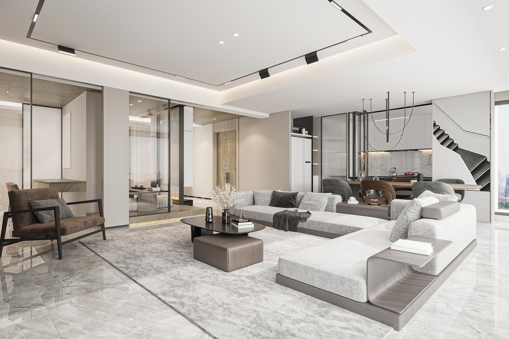 Luxury Apartment Living Room